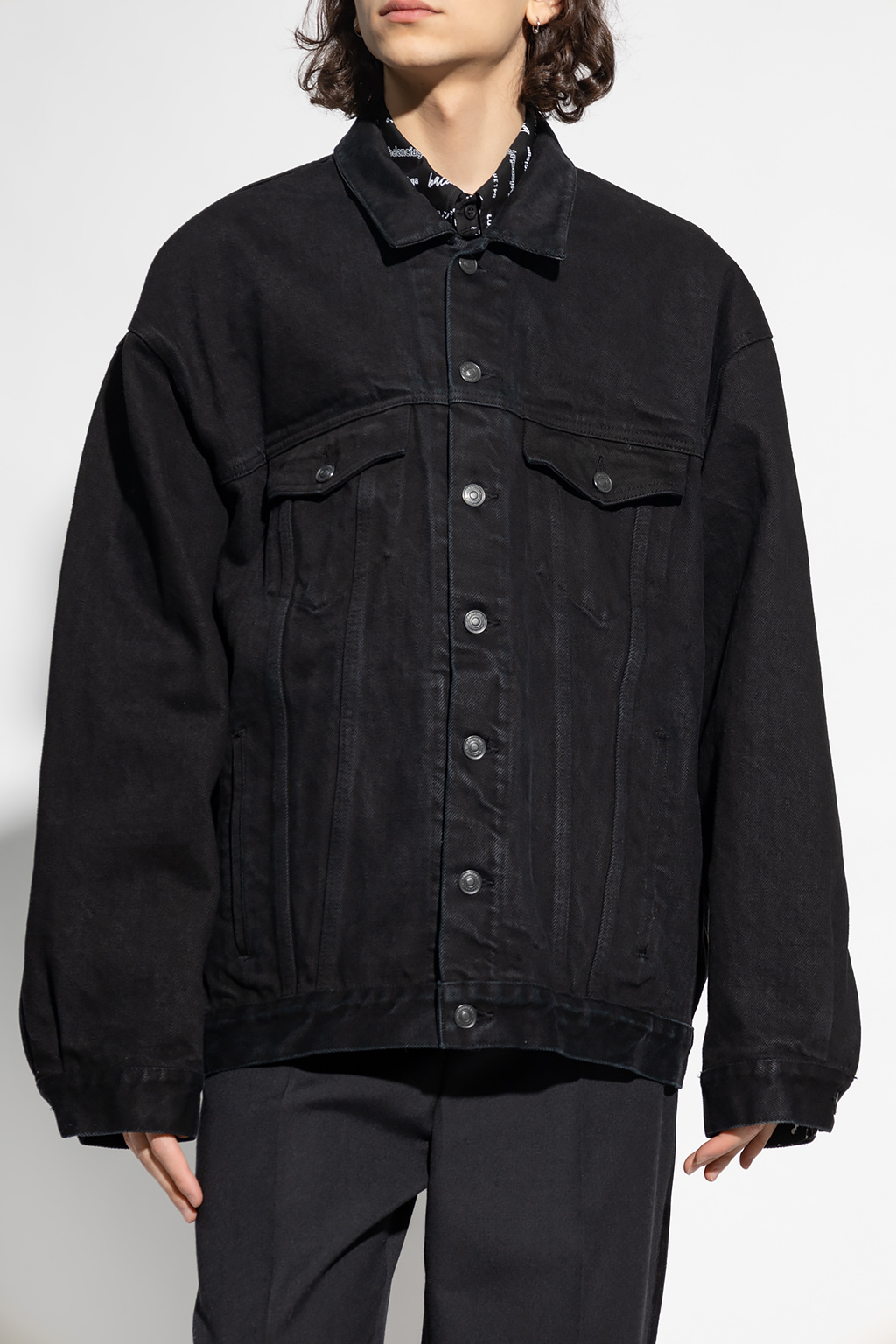 Balenciaga like a hot sale man denim jacket